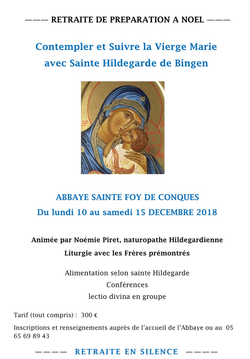 retraite ste Hildegarde